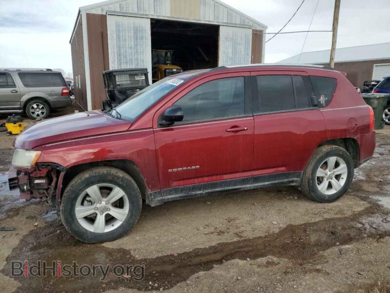 2012 Jeep COMPASS Compass SP (VIN 1C4NJCBB2CD678460) — фото 1 из 14, Copart, повреждение: передняя часть