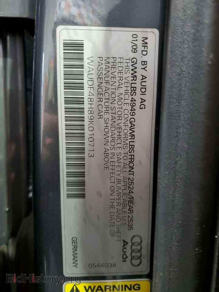 2009 AUDI A4 - VIN: WAUDF48H89K010713 - Фото 12