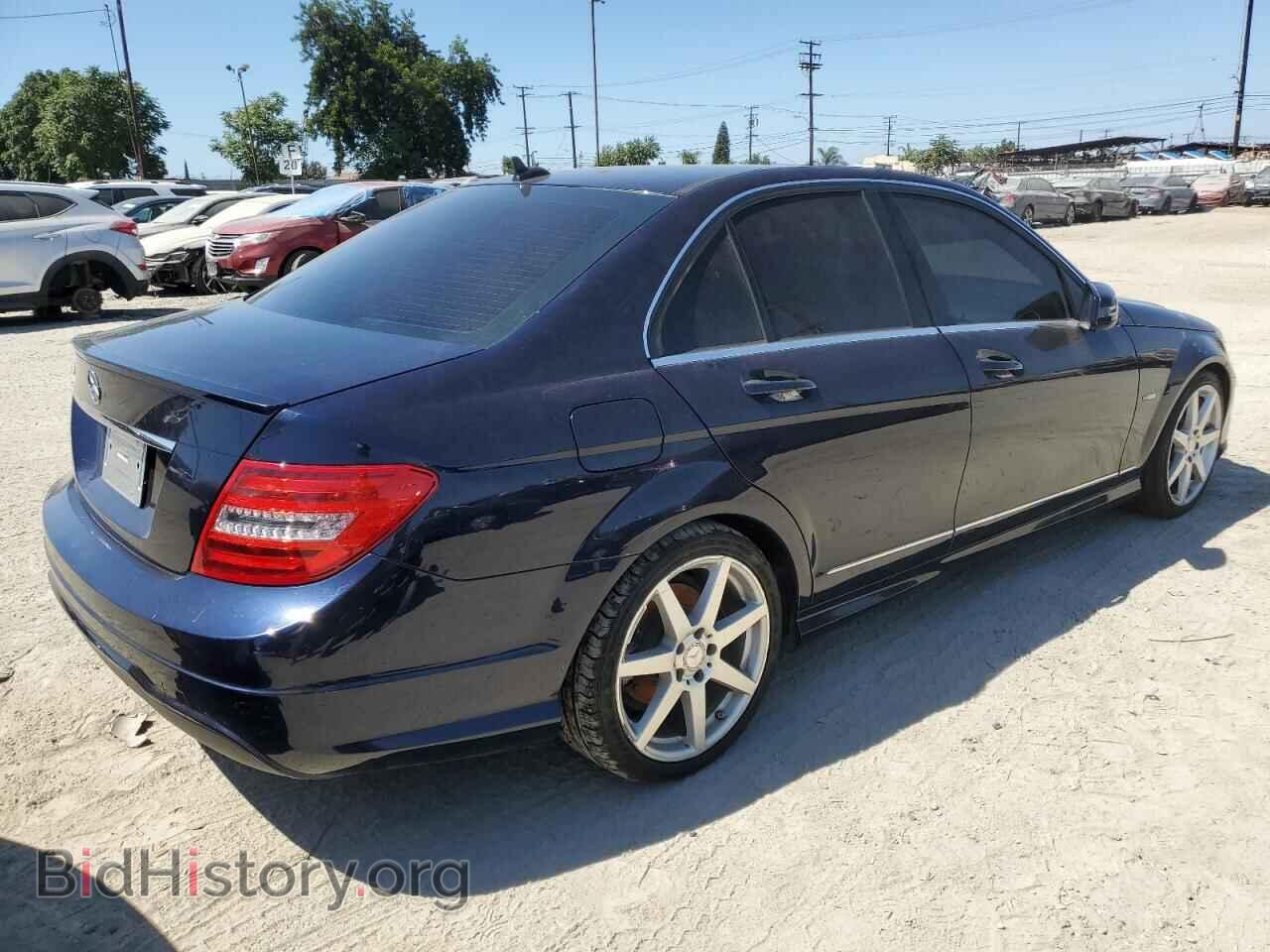 2012 MERCEDES-BENZ C-CLASS - VIN: WDDGF4HB9CA603334 - Фото 3