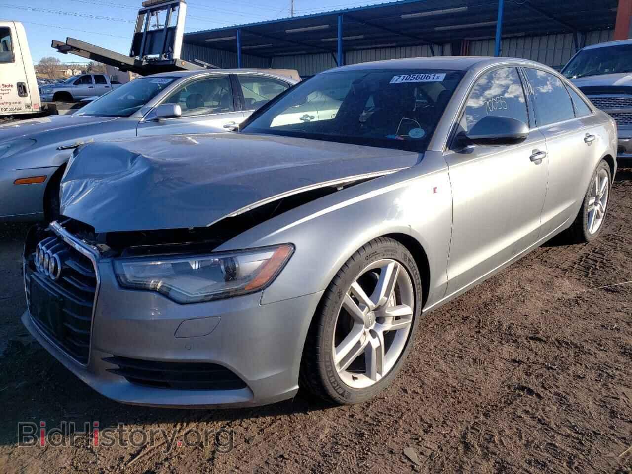 2014 AUDI A6 - VIN: WAUFGAFC7EN058062 - Фото 2