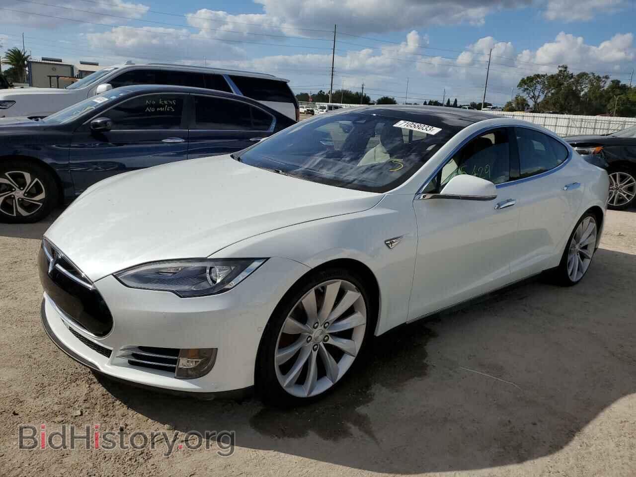 Photo 5YJSA1H21FF086091 - TESLA MODEL S 2015