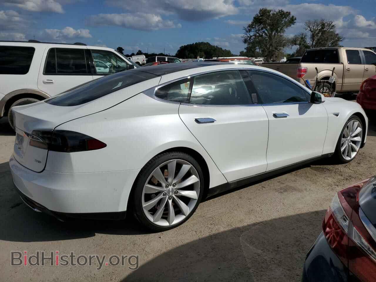 2015 TESLA MODEL S - VIN: 5YJSA1H21FF086091 - Фото 3