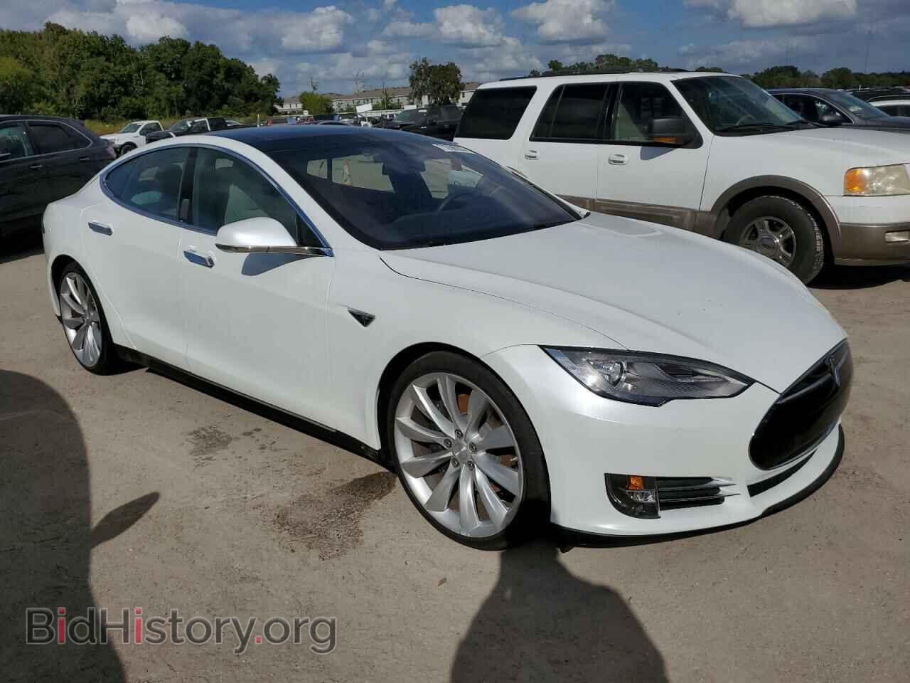 2015 TESLA MODEL S - VIN: 5YJSA1H21FF086091 - Фото 4