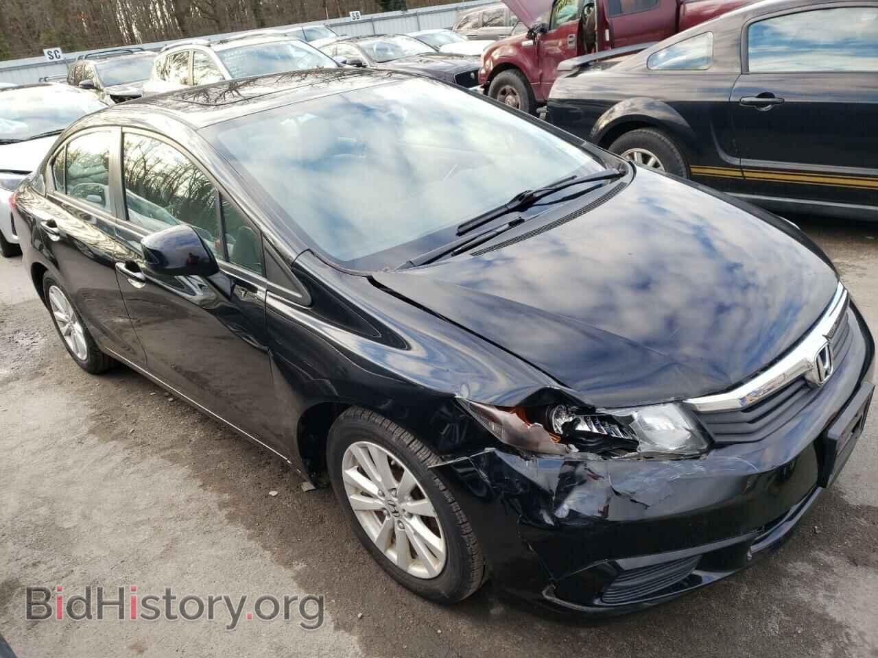 2012 HONDA CIVIC - VIN: 19XFB2F83CE373476 - Фото 4