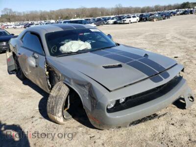 2019 Dodge CHALLENGER, серый — VIN 2C3CDZAG9KH649557, Copart