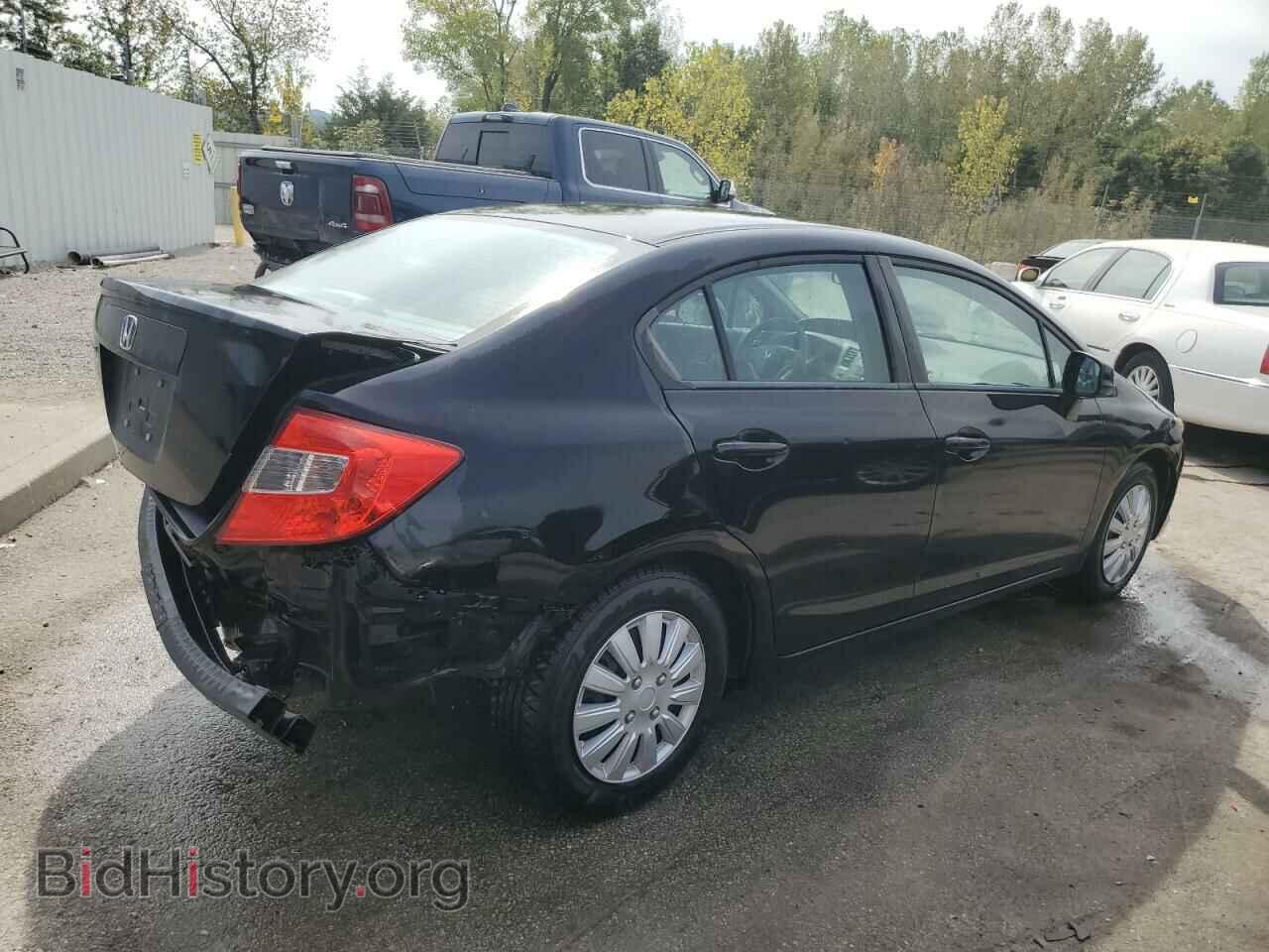 2012 HONDA CIVIC - VIN: 19XFB2F53CE360507 - Фото 3