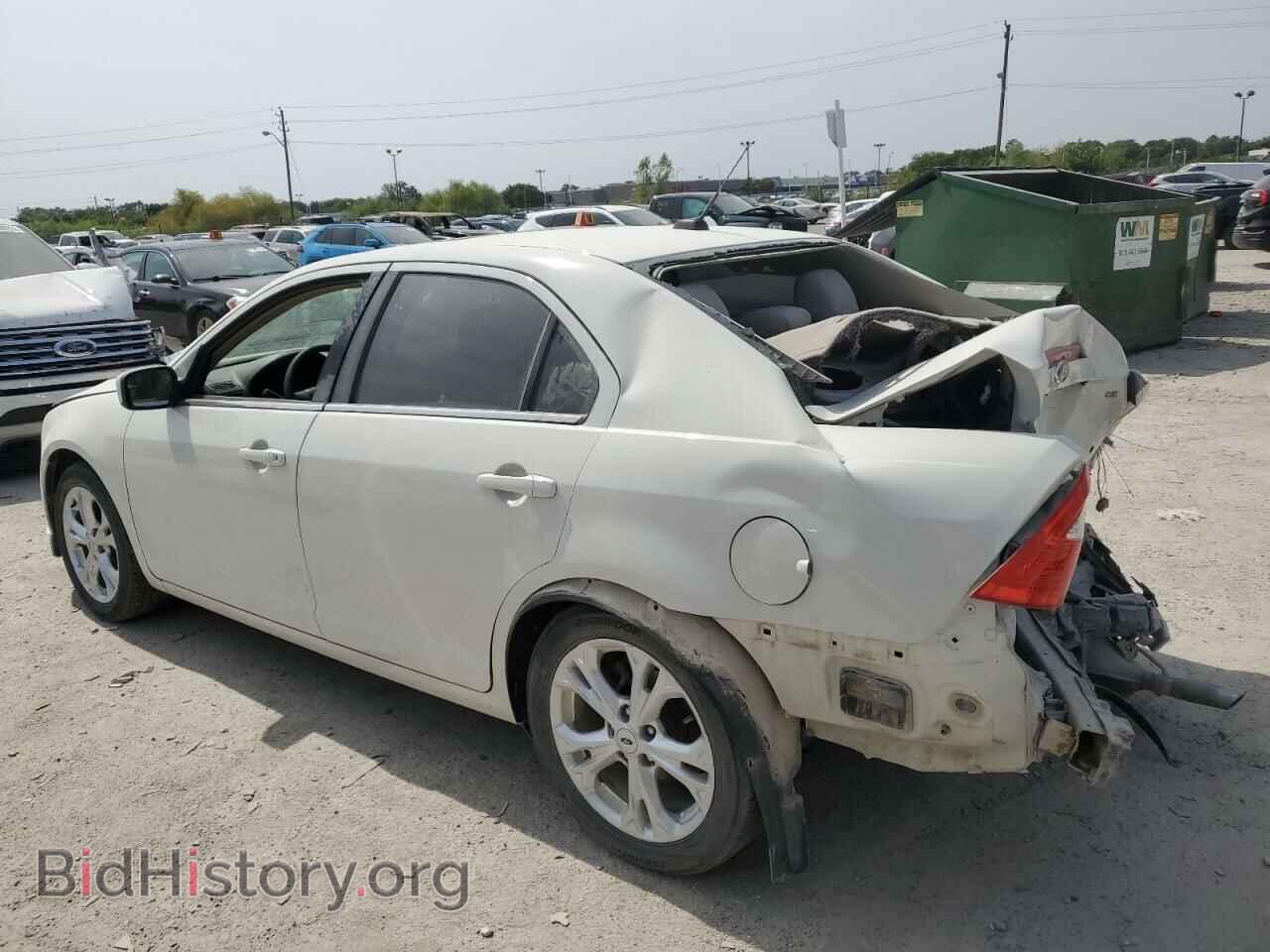 2012 FORD FUSION - VIN: 3FAHP0HAXCR192551 - Фото 2