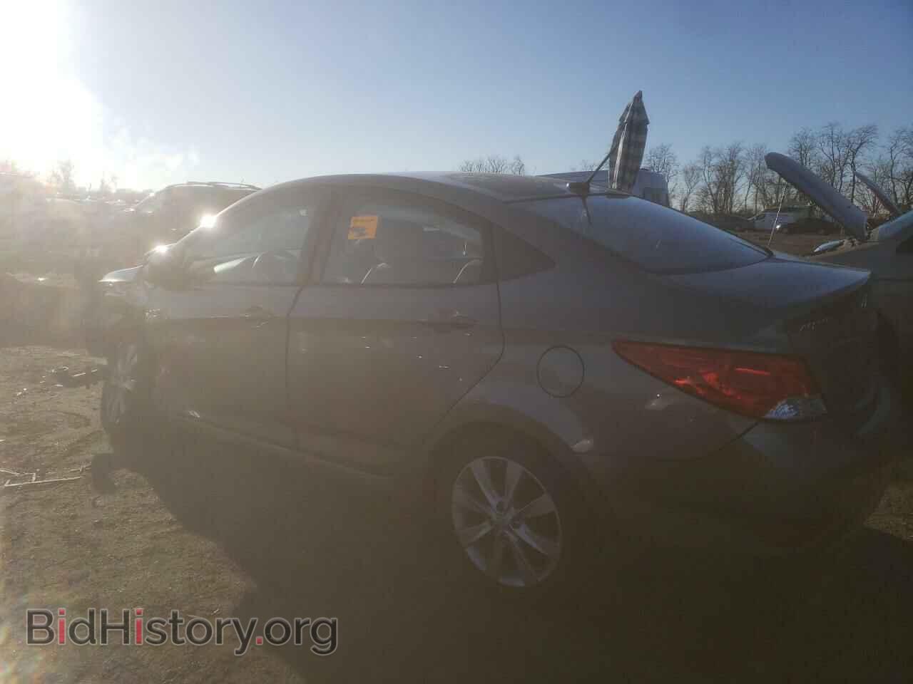 2013 HYUNDAI ACCENT - VIN: KMHCU4AE1DU439561 - Фото 2