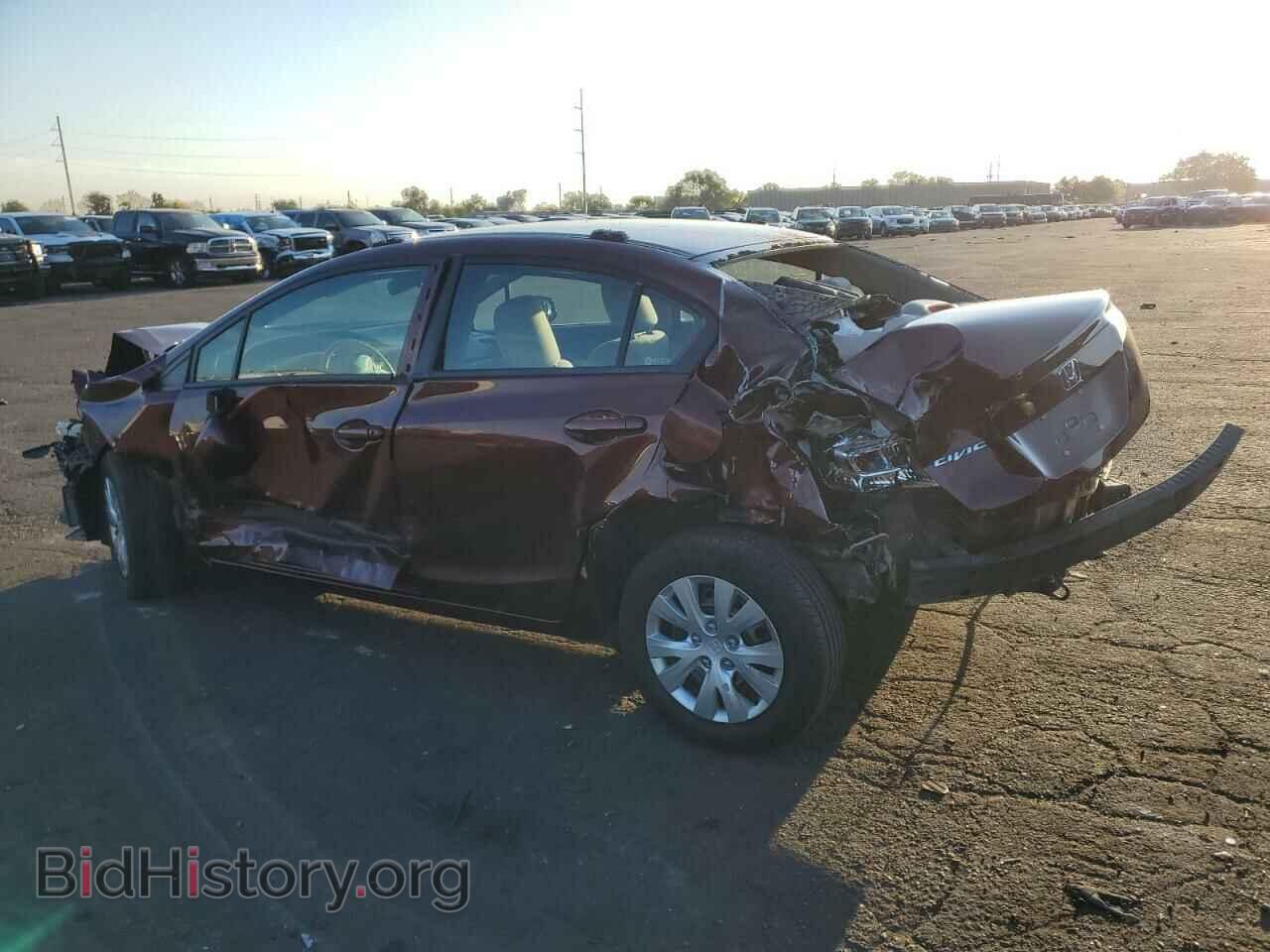 2012 HONDA CIVIC - VIN: 19XFB2F51CE078267 - Фото 2