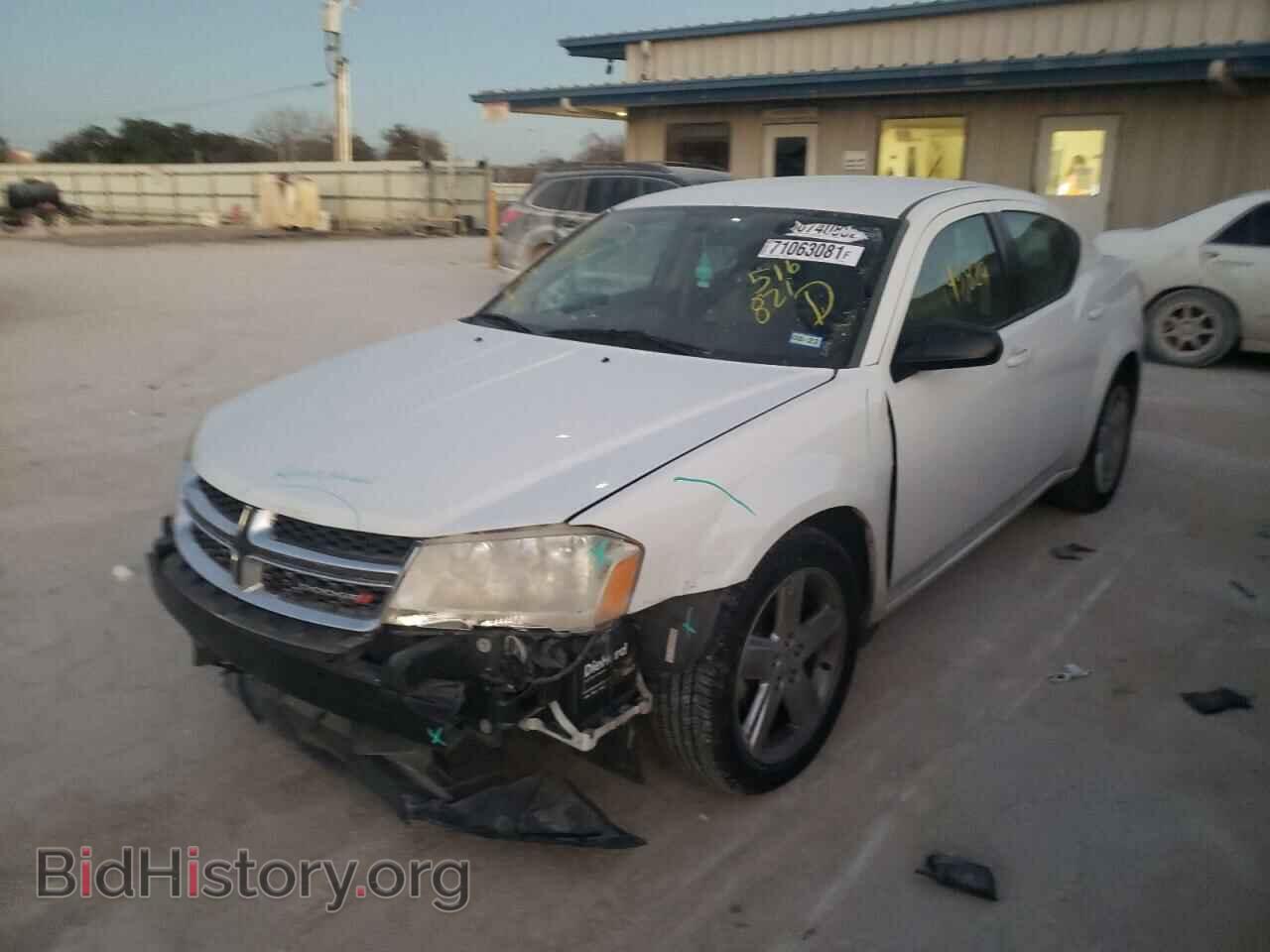 2013 DODGE AVENGER - VIN: 1C3CDZAB6DN516821 - Фото 2