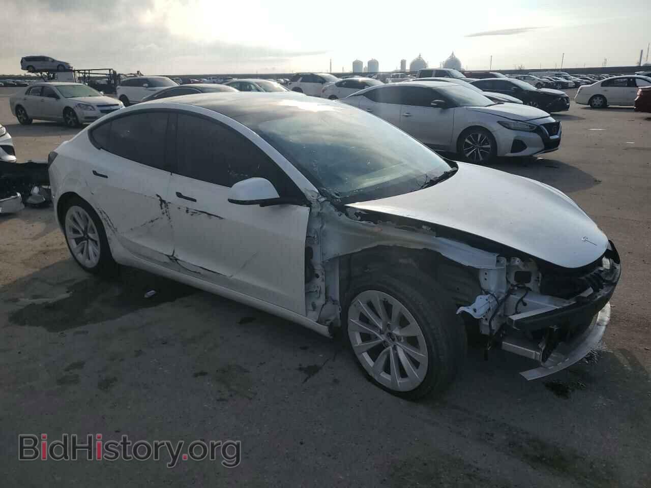 2022 TESLA MODEL 3 - VIN: 5YJ3E1EB4NF238716 - Photo 4