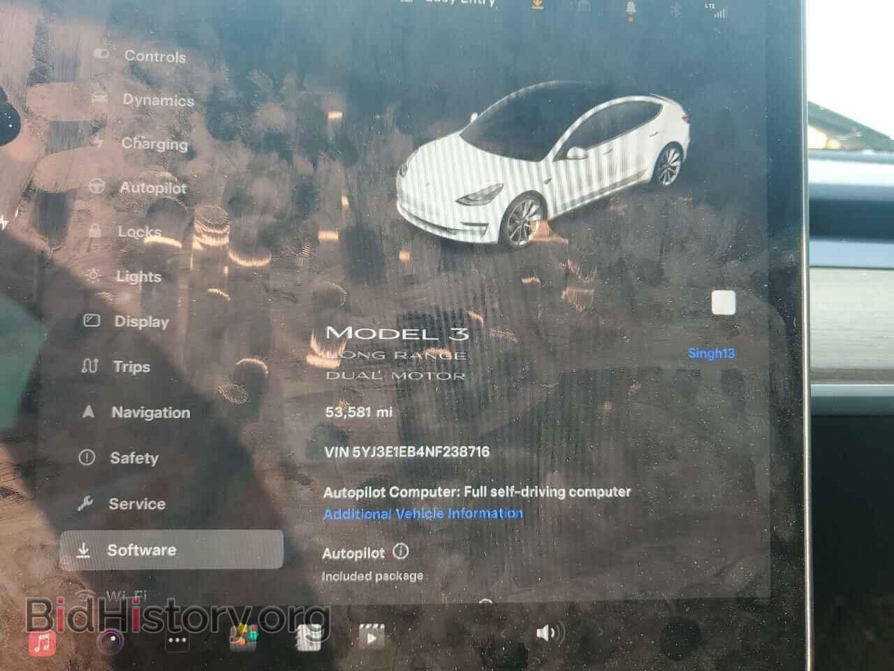 2022 TESLA MODEL 3 - VIN: 5YJ3E1EB4NF238716 - Photo 9