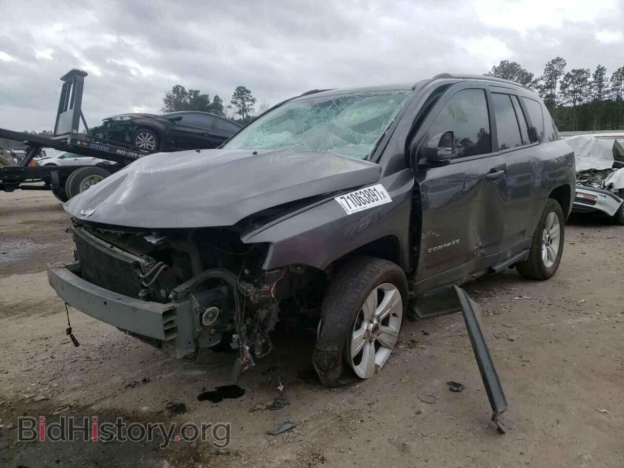 2017 JEEP COMPASS - VIN: 1C4NJDEB0HD191122 - Фото 2