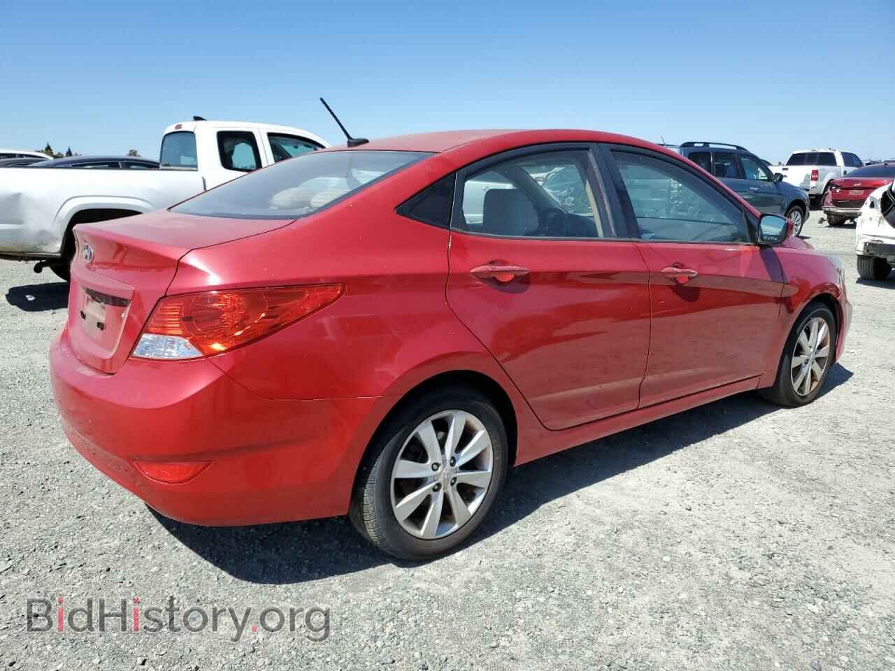 2012 HYUNDAI ACCENT - VIN: KMHCU4AE7CU107123 - Фото 3