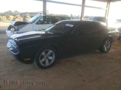 2013 Dodge CHALLENGER, черный — VIN 2C3CDYAG5DH536427, Copart
