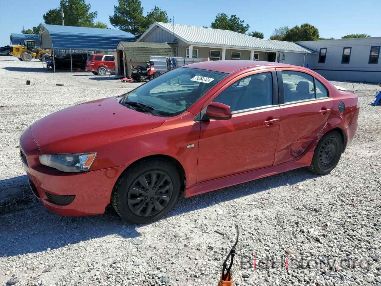 Photo JA32U2FU7CU017134 - MITSUBISHI LANCER 2012