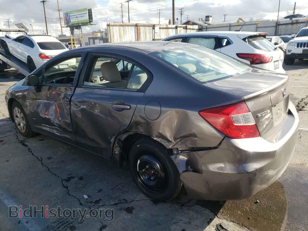 2012 HONDA CIVIC - VIN: 19XFB2F59CE367896 - Фото 2