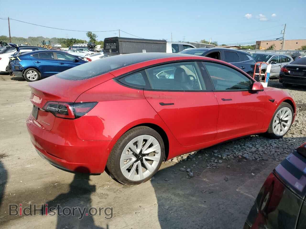 2022 TESLA MODEL 3 - VIN: 5YJ3E1EB5NF266928 - Photo 3