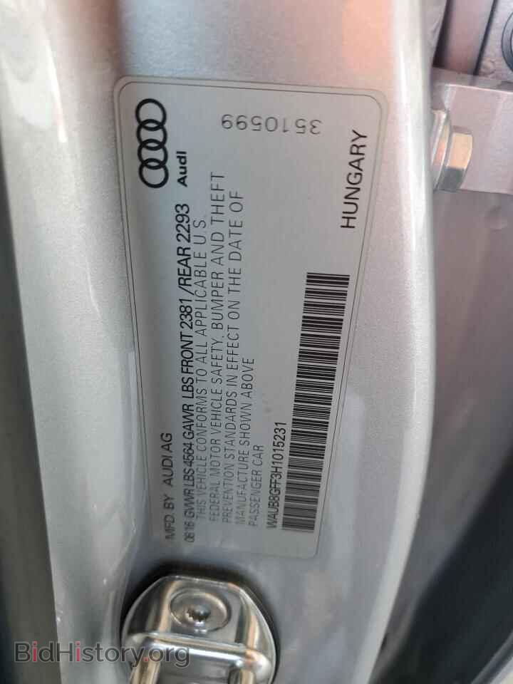 2017 AUDI A3 - VIN: WAUB8GFF3H1015231 - Photo 13