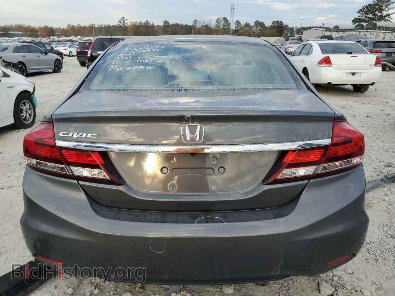 2013 HONDA CIVIC - VIN: 19XFB2F86DE084898 - Фото 6
