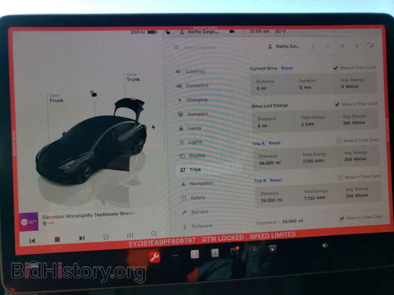 2023 TESLA MODEL 3 - VIN: 5YJ3E1EA9PF609797 - Photo 9