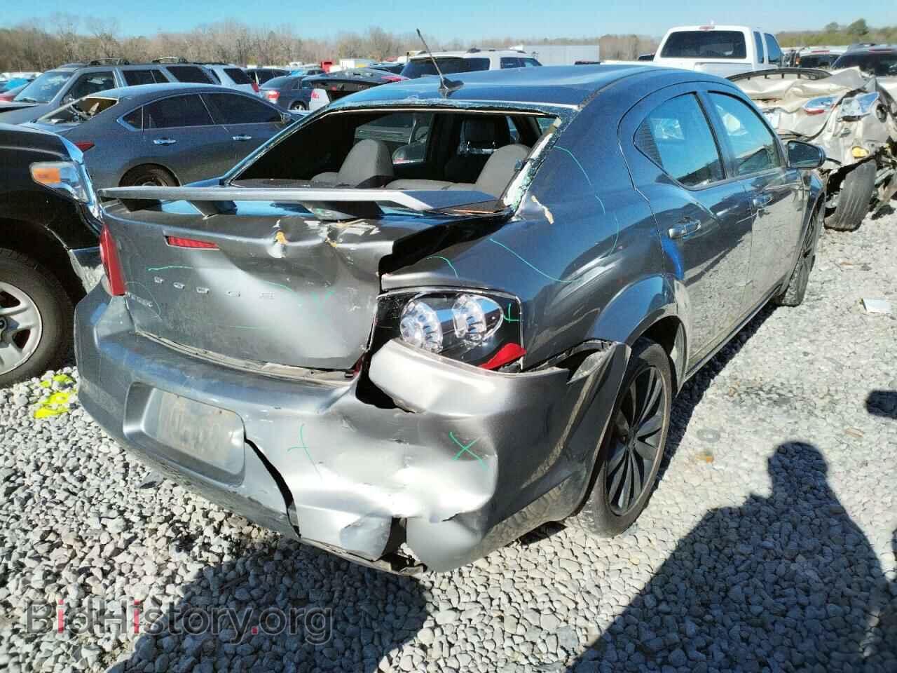 2013 DODGE AVENGER - VIN: 1C3CDZCB0DN711617 - Фото 4