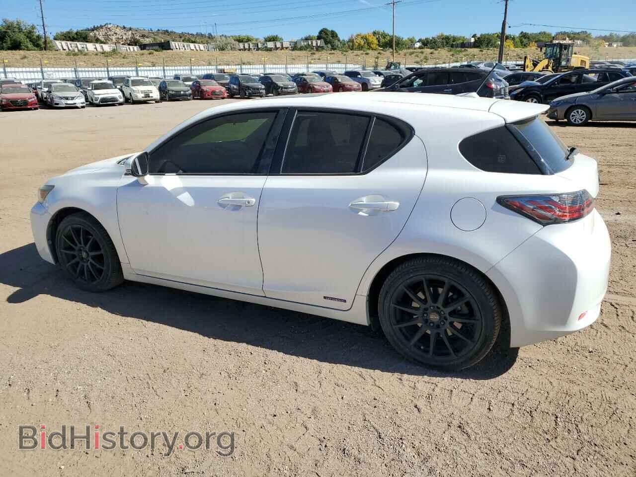 2012 LEXUS CT 200 - VIN: JTHKD5BH2C2106423 - Фото 2