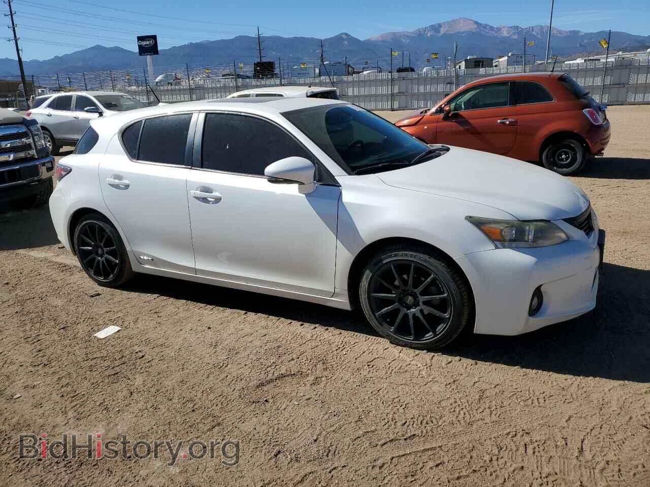 2012 LEXUS CT 200 - VIN: JTHKD5BH2C2106423 - Фото 4