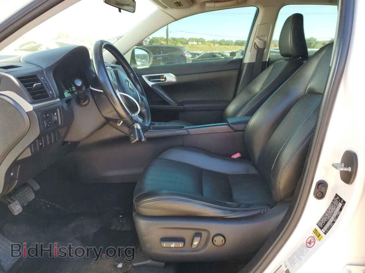 2012 LEXUS CT 200 - VIN: JTHKD5BH2C2106423 - Фото 7