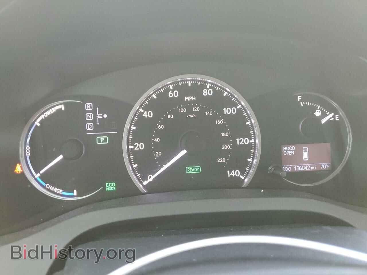 2012 LEXUS CT 200 - VIN: JTHKD5BH2C2106423 - Фото 9