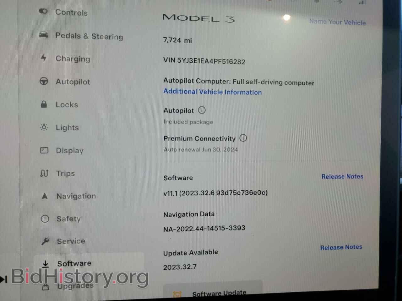 2023 TESLA MODEL 3 - VIN: 5YJ3E1EA4PF516282 - Photo 9