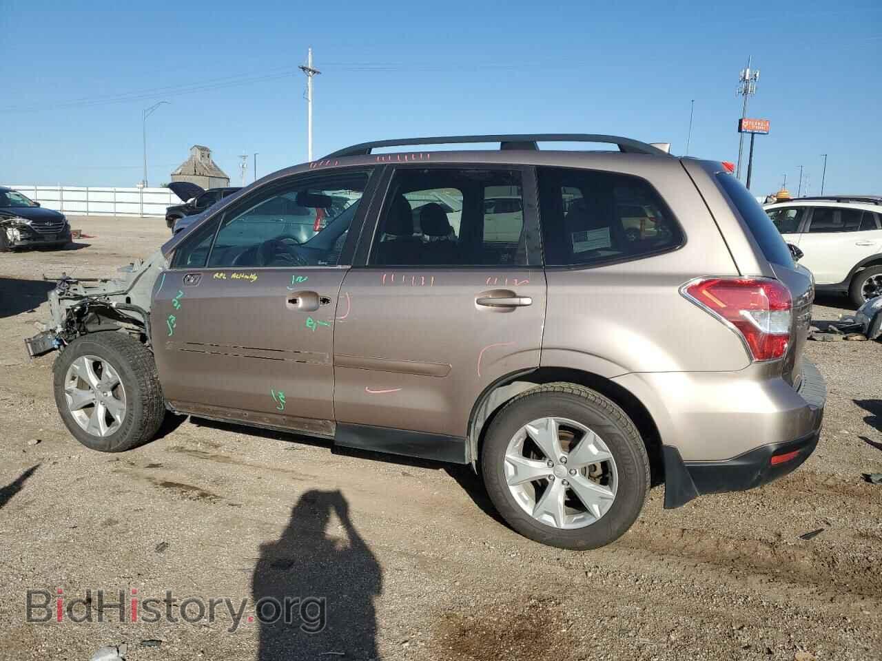 2016 SUBARU FORESTER - VIN: JF2SJADC7GH497240 - Фото 2