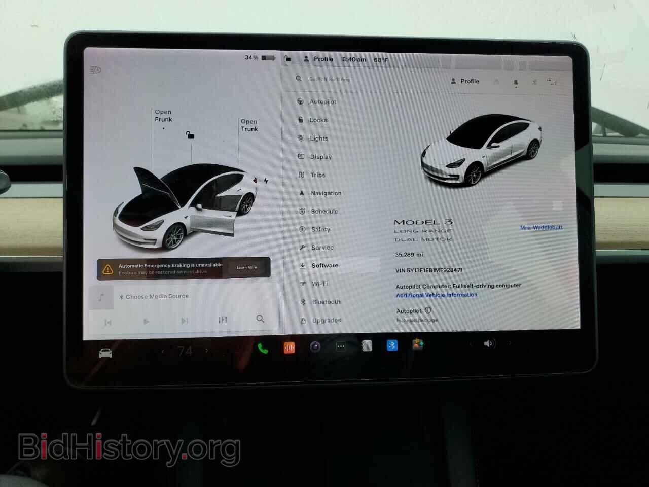 2021 TESLA MODEL 3 - VIN: 5YJ3E1EB1MF928471 - Photo 9