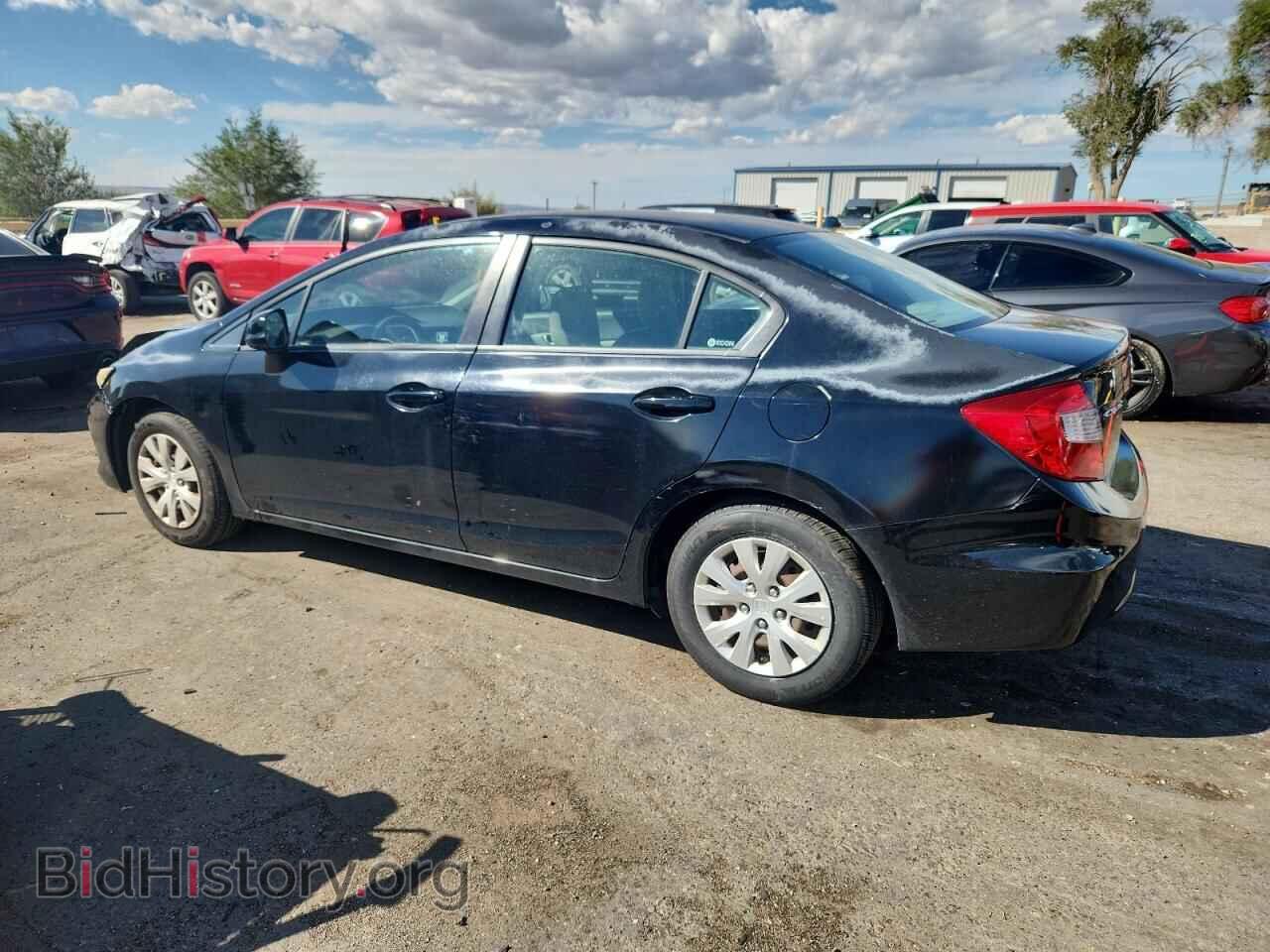 2012 HONDA CIVIC - VIN: 2HGFB2F54CH595164 - Фото 2