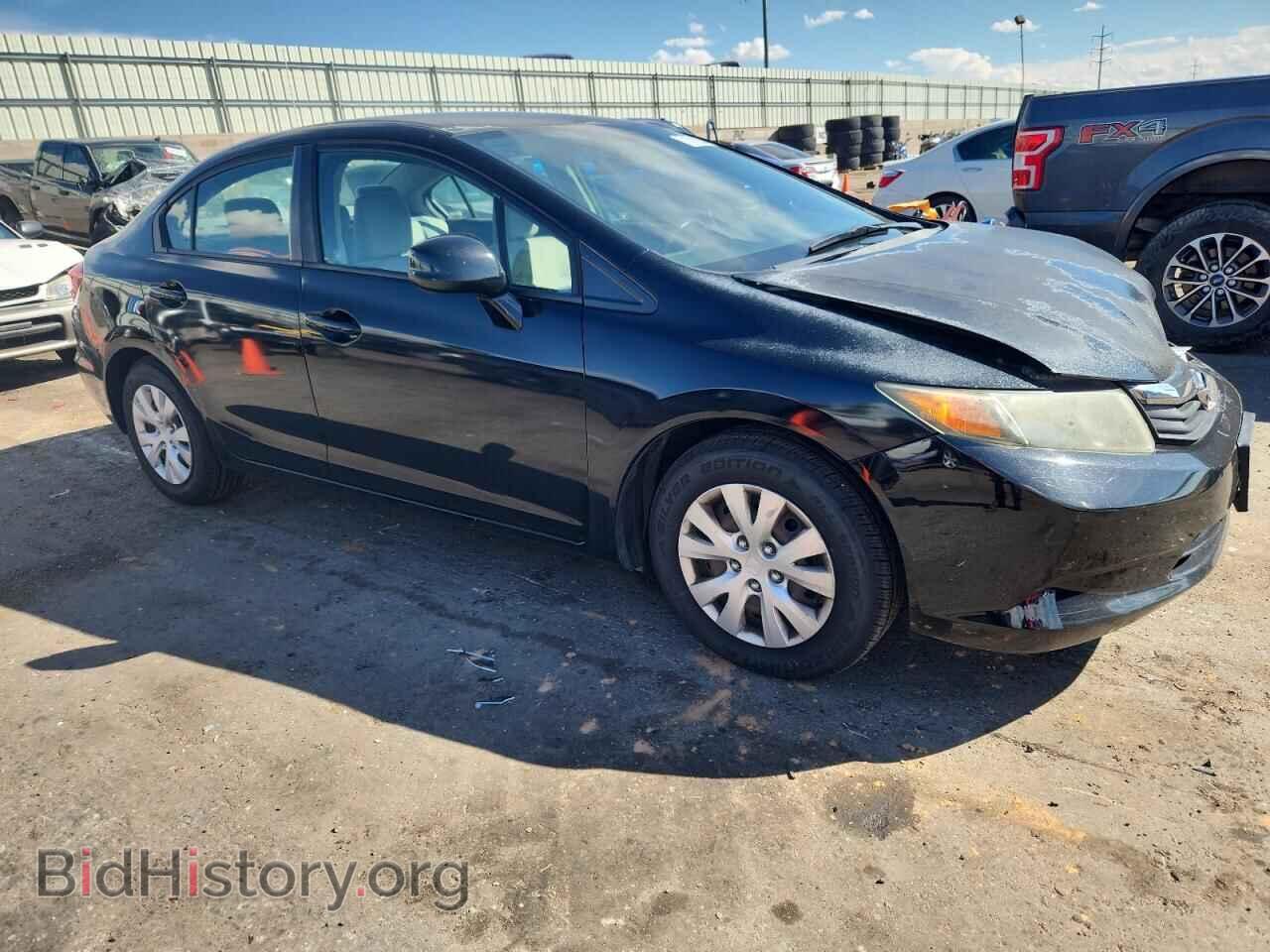 2012 HONDA CIVIC - VIN: 2HGFB2F54CH595164 - Фото 4