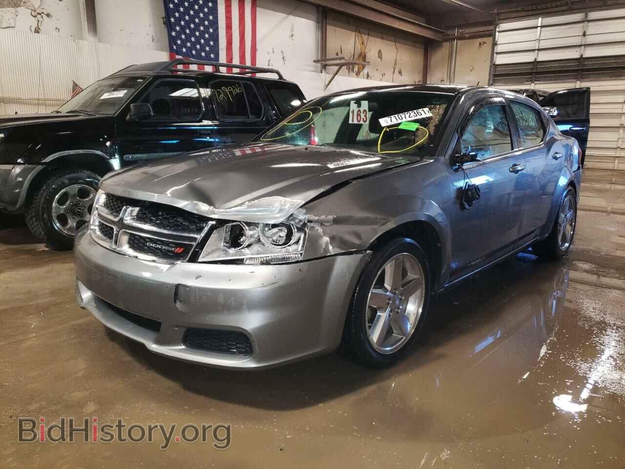 2013 DODGE AVENGER - VIN: 1C3CDZAB6DN537541 - Фото 2