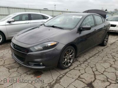 2014 Dodge DART Dart SXT, черный — VIN 1C3CDFBB9ED910026, Copart