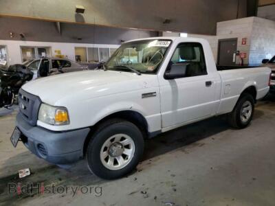 2011 Ford RANGER, white — VIN 1FTKR1AD0BPA93473, Copart
