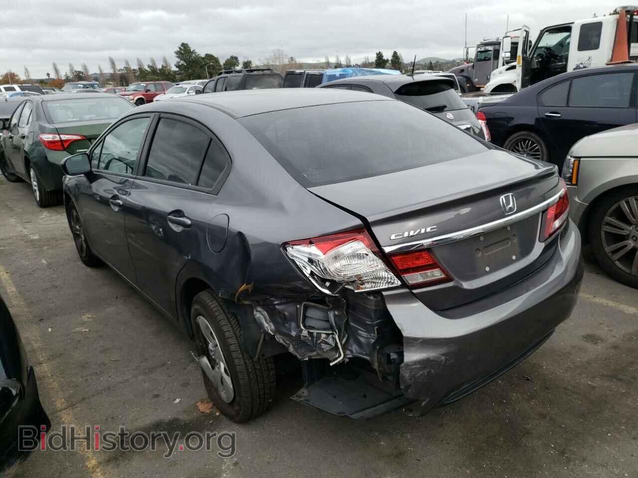 2014 HONDA CIVIC - VIN: 19XFB2F51EE210446 - Фото 3