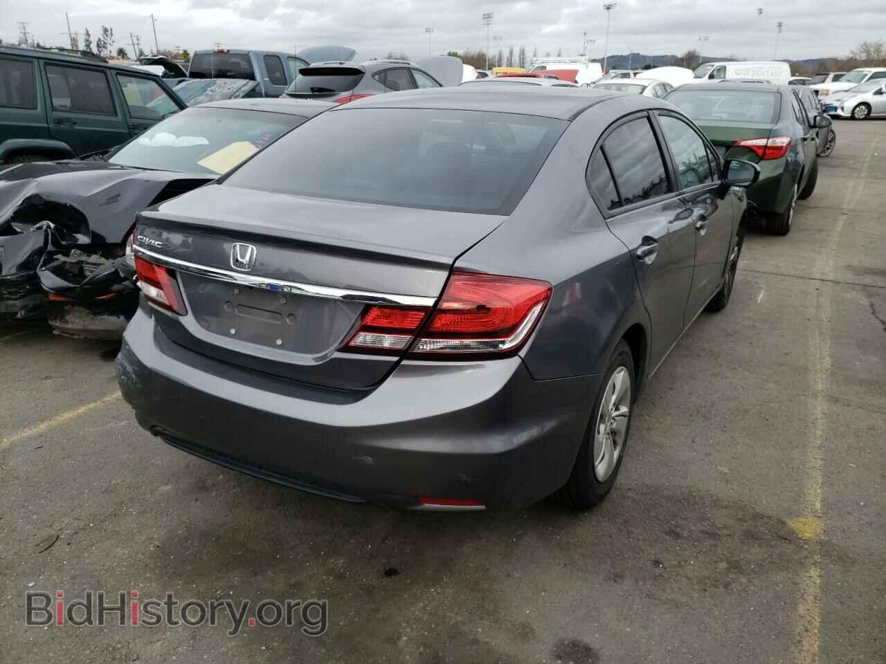 2014 HONDA CIVIC - VIN: 19XFB2F51EE210446 - Фото 4