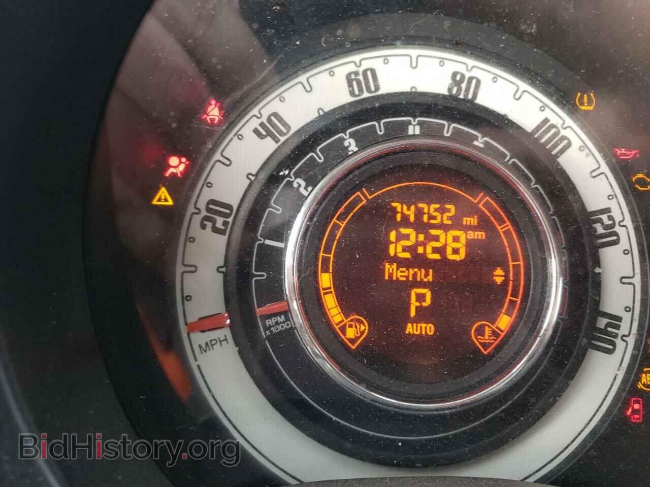 2015 FIAT 500 - VIN: 3C3CFFAR0FT607804 - Фото 8