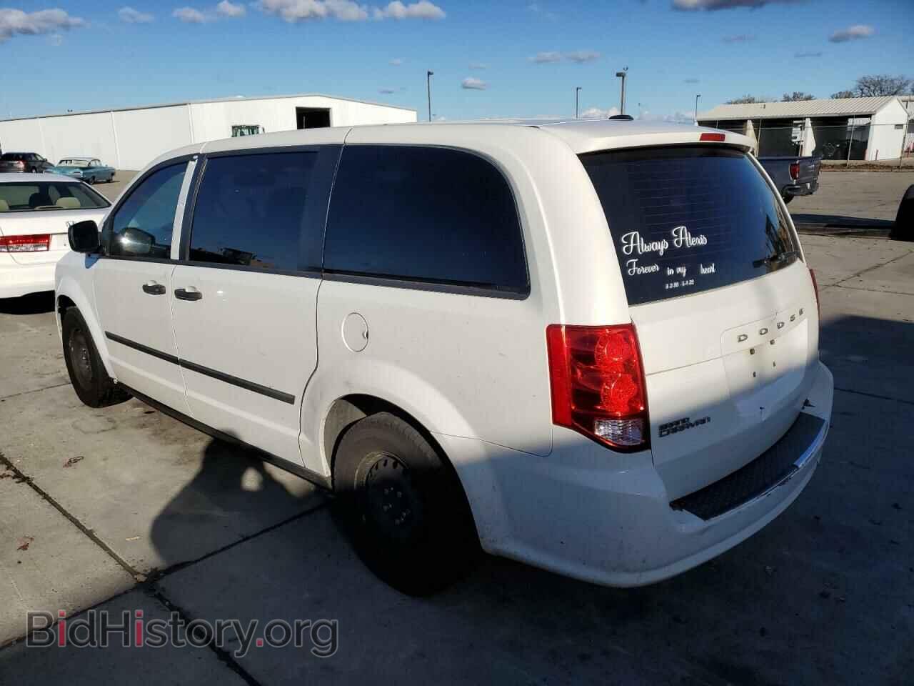2013 DODGE CARAVAN - VIN: 2C4RDGBG8DR507240 - Фото 2