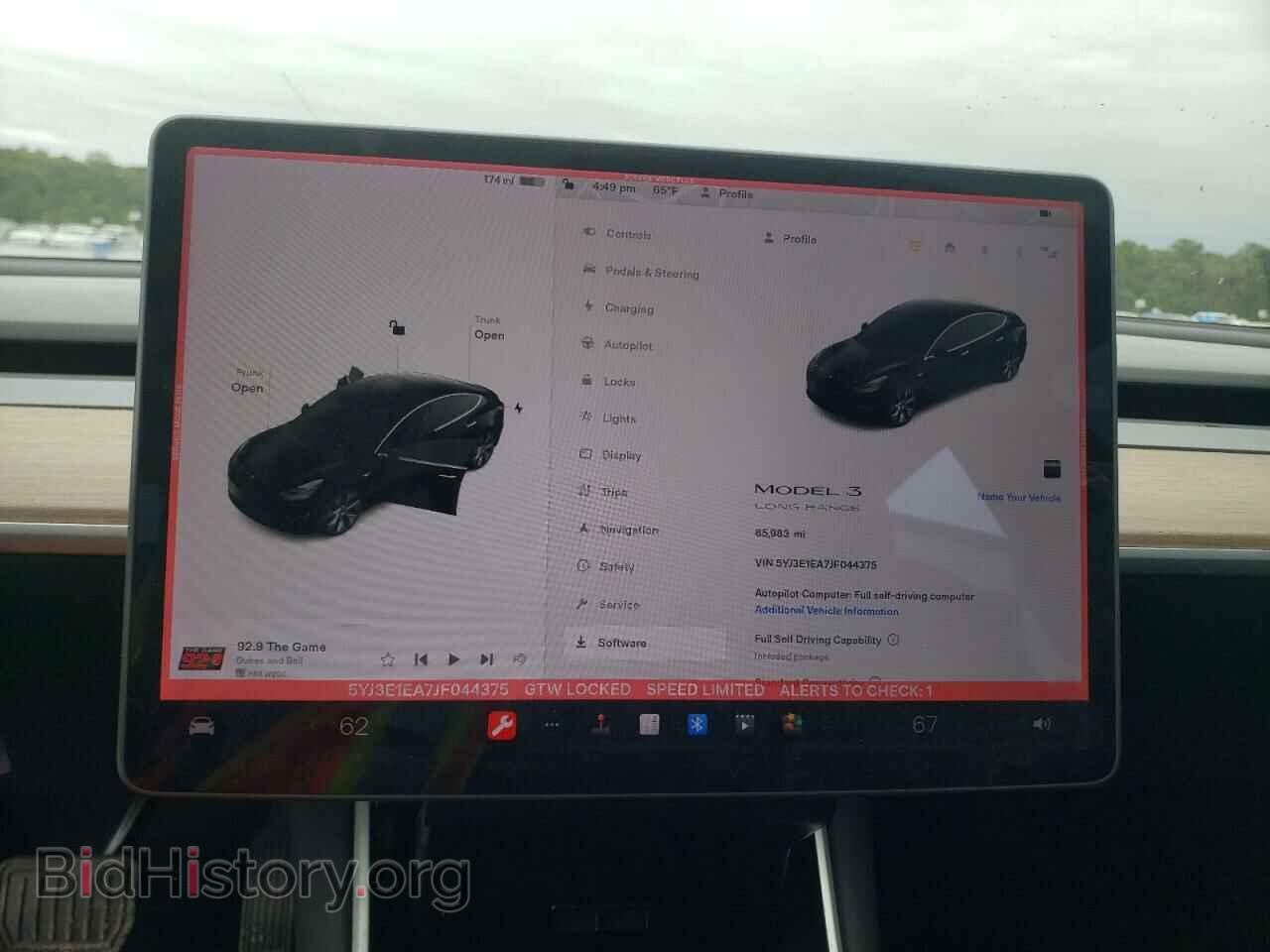 2018 TESLA MODEL 3 - VIN: 5YJ3E1EA7JF044375 - Фото 9