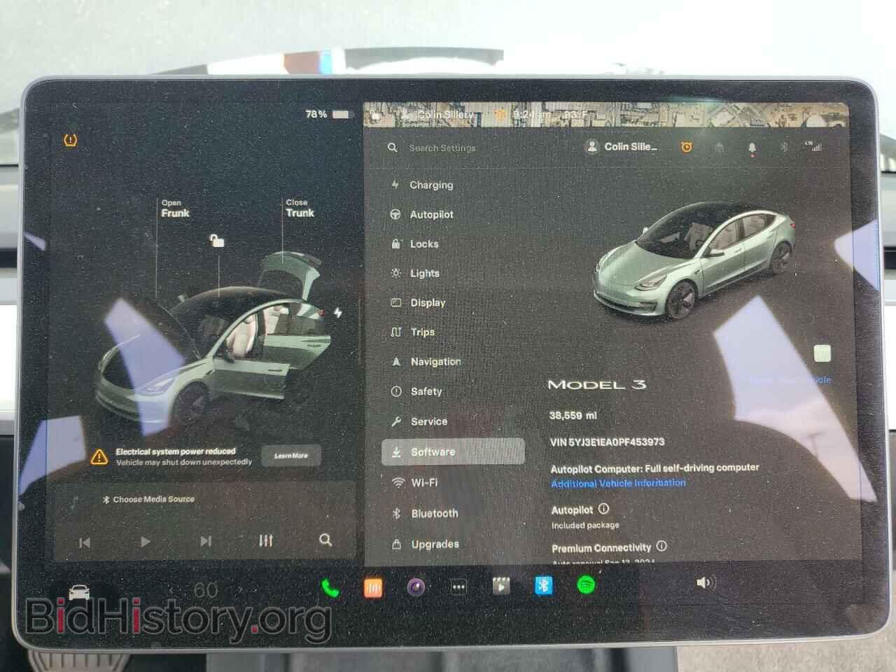 2023 TESLA MODEL 3 - VIN: 5YJ3E1EA0PF453973 - Photo 9