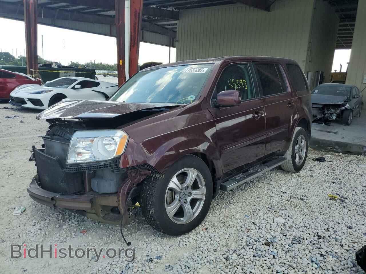 Photo 5FNYF3H59DB020824 - HONDA PILOT 2013