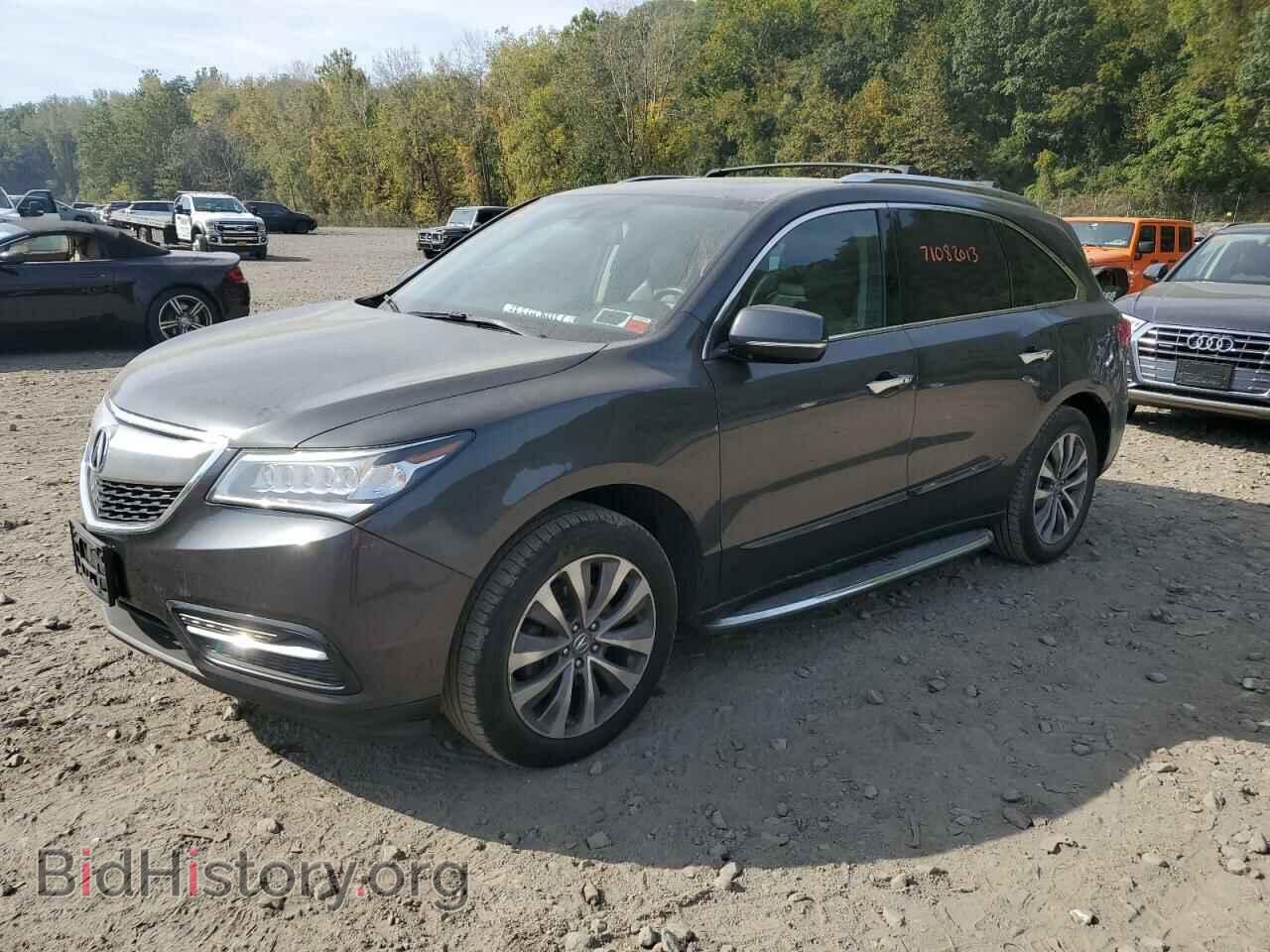 Фотография 5FRYD4H6XFB006825 - ACURA MDX 2015