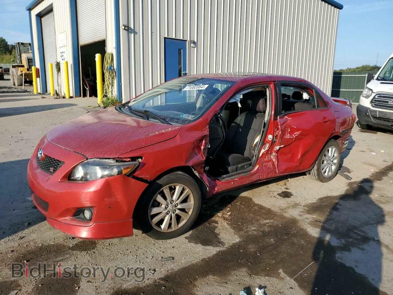 Photo 2T1BU4EE0AC291177 - TOYOTA COROLLA 2010
