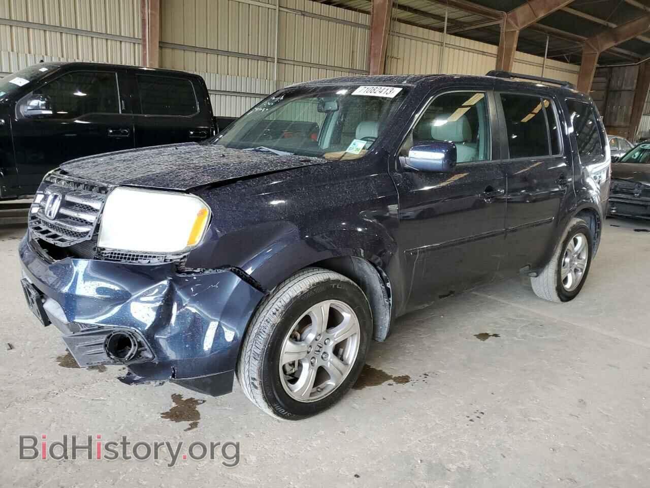 Фотография 5FNYF3H59CB036309 - HONDA PILOT 2012