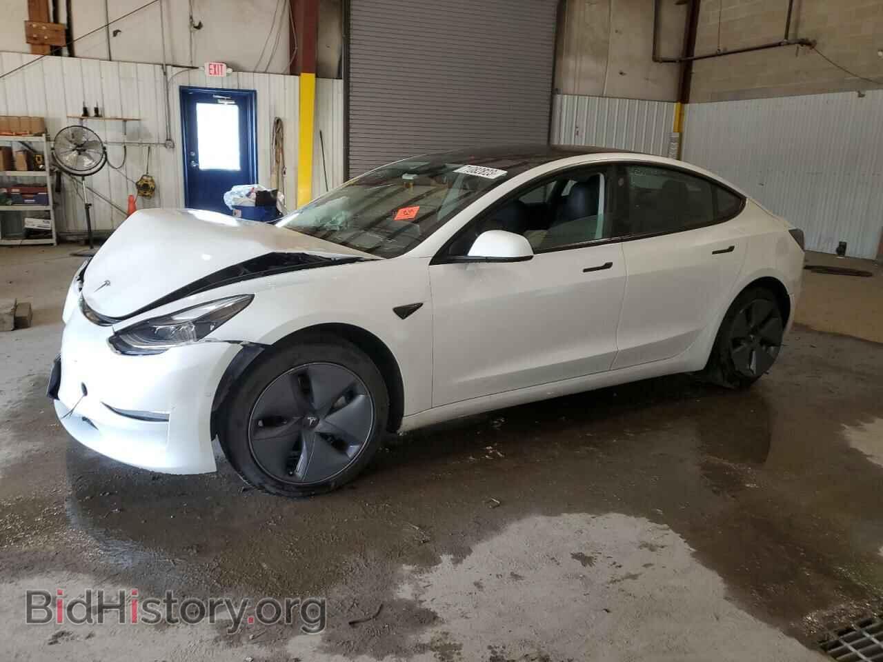 Photo 5YJ3E1EB3MF044886 - TESLA MODEL 3 2021