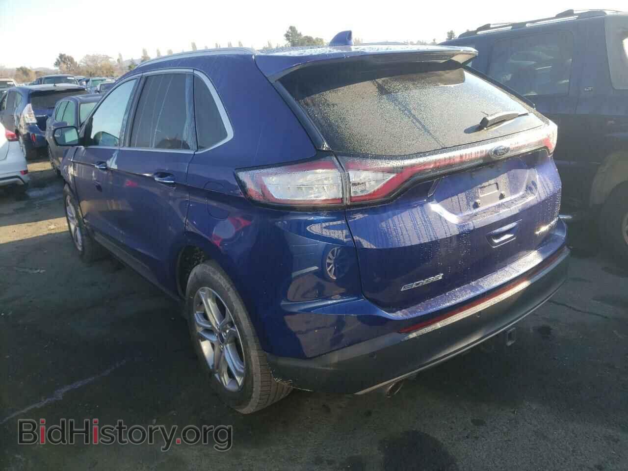 2015 FORD EDGE - VIN: 2FMTK4K80FBB74445 - Фото 2
